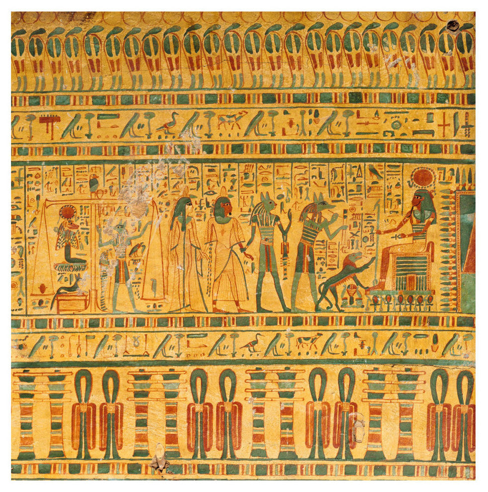 "Coffin of Bakenmut (exterior detail), c. 1000-900 BC" Paper Art, 23"x24"