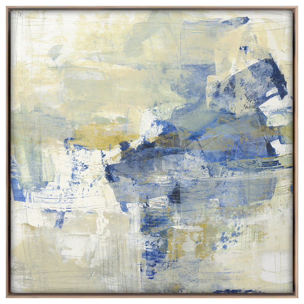 Layered Motion 5 Fine Art Print, Maple, 42"x42"
