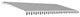 Aleko Retractable Patio Awning, 12'x10', Gray/White