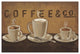 "Coffee and Co VI" Digital Paper Print by Janelle Penner, 50"x34"