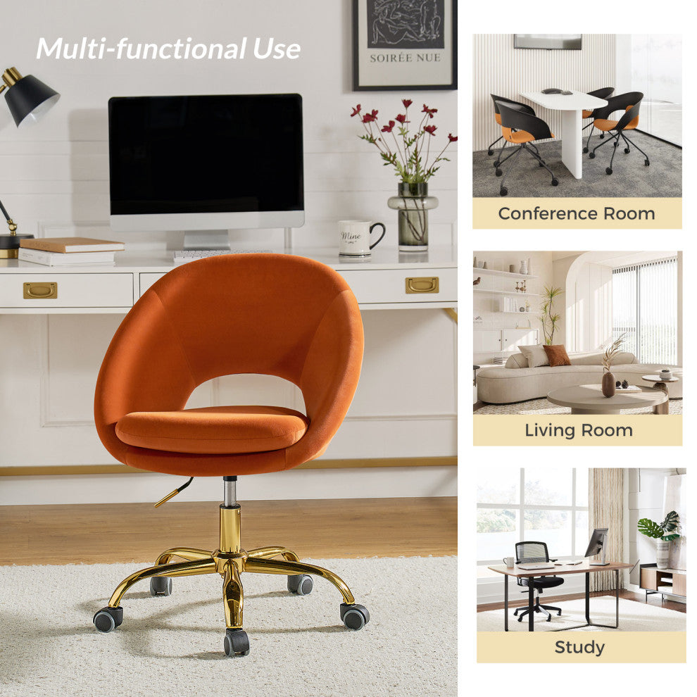 Savas Task Chair, Orange