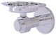 Mercury Tumbler and Toothbrush Holder, Polished Chrome
