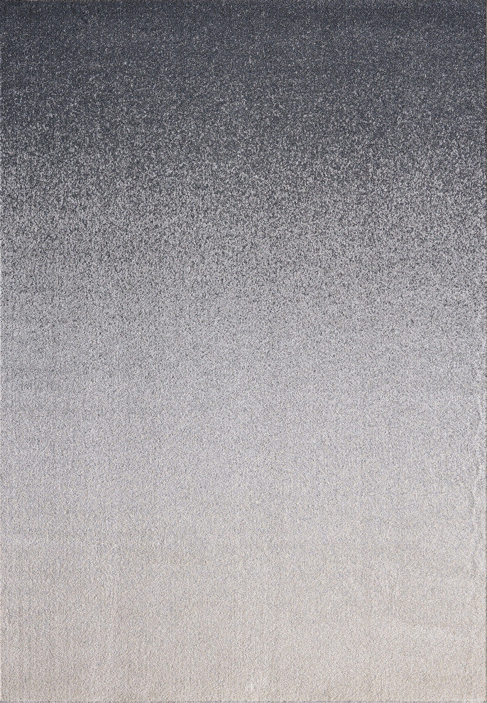Abani Quartz QRZ130A Shades of Grey Ombre Contemporary Area Rug