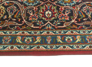 Fine Vintage Distressed Dilek Red/Navy Rug, 8'2 x 11'1