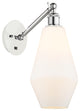 Innovations 317-1W-WPC-G651-7-LED 1-Light Sconce, White and Polished Chrome