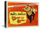 "Abbott & Costello - Dance With Me Henry" Canvas Giclee, 16"x13"