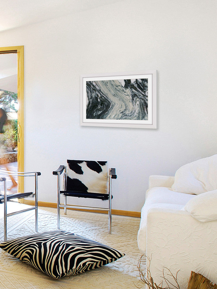 "Brewing Storm" Framed Art Print