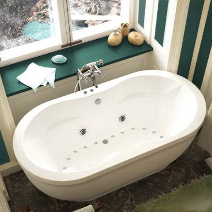 Atlantis Whirlpools Embrace 34 x 71 Oval Freestanding Air & Whirlpool Tub