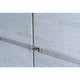Fresca Formosa Modern 60" Rustic White Double Sink Vanity Set, Faucet Fft3111bn