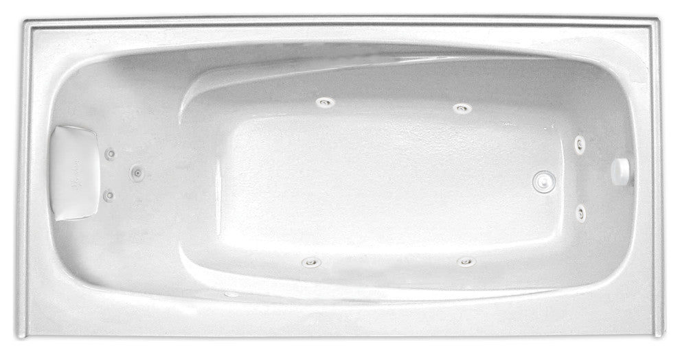 Escape 66"x36" Right Hand Silver Series Hydro Massage Bath