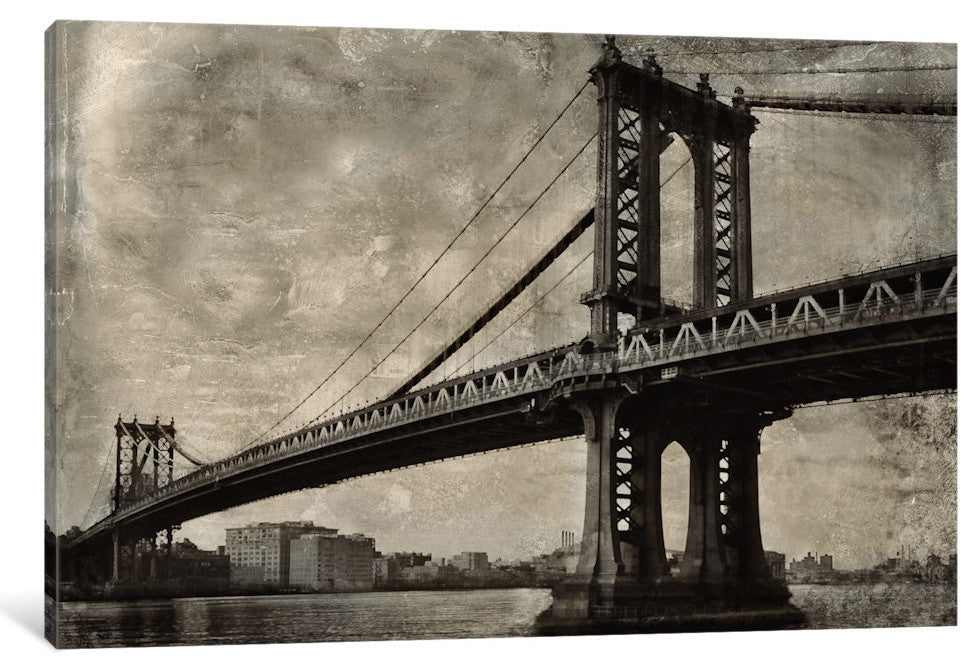"Bridge II" by Dylan Matthews, Canvas Print, 40"x26"