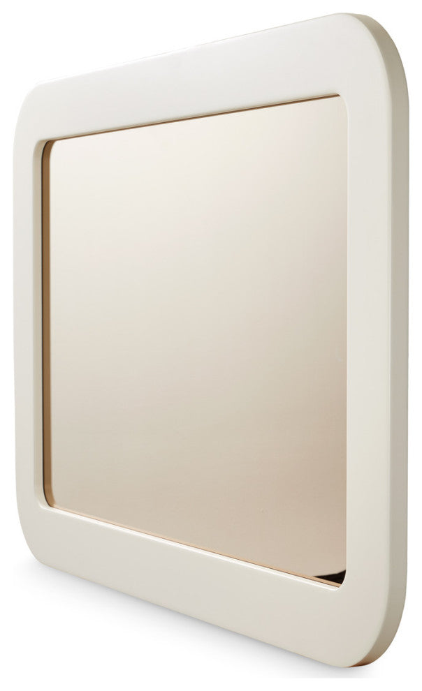 Lisbon Wall Mirror Silken Matte Cream