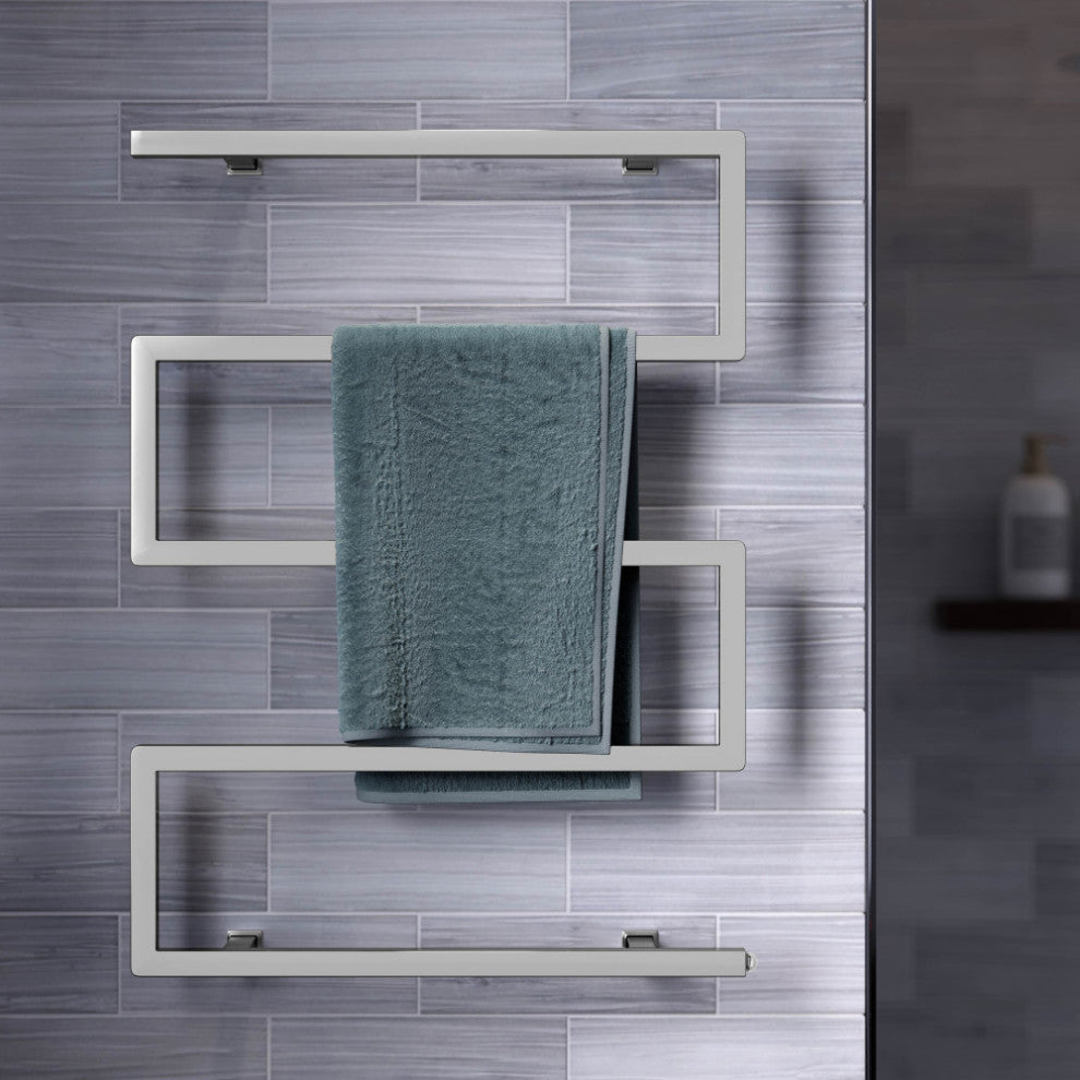 Voltaire 5-Bar Electric Towel Warmer, Chrome