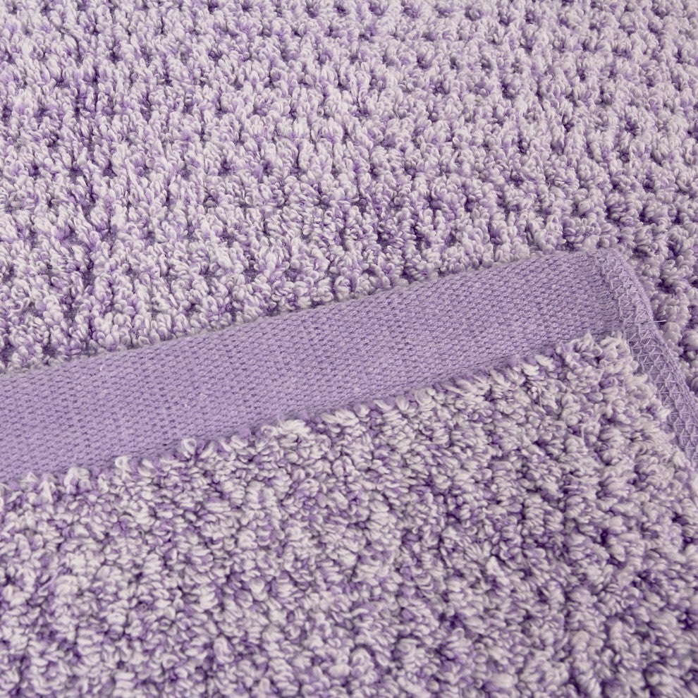 Everplush Diamond Jacquard Bath Sheet, Lavender