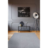 Bliss Solid Area Rug, Gray, 2'x3'