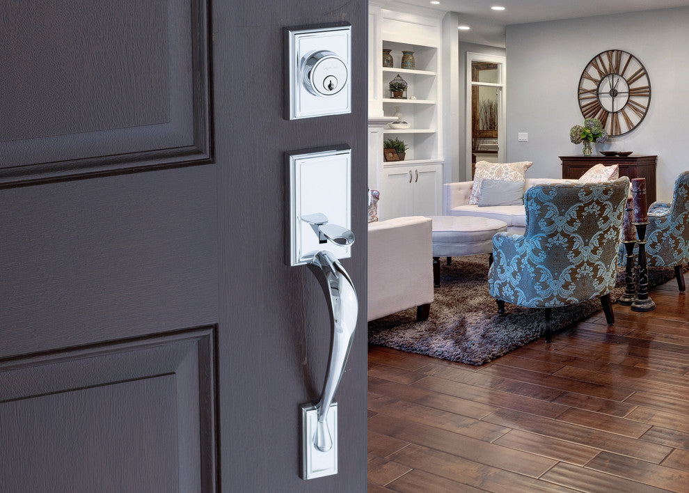 Active Handle Set, Zane Lever Interior Trim, Polished Stainless