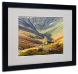 'Connemara Ireland' Matted Framed Canvas Art by Pierre Leclerc