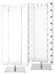 Trifecta Full Length Vanity Mirror, Silver