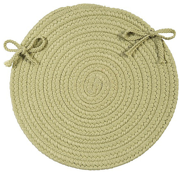 Colonial Mills Chair Pad Boca Raton Celery Chair Pad