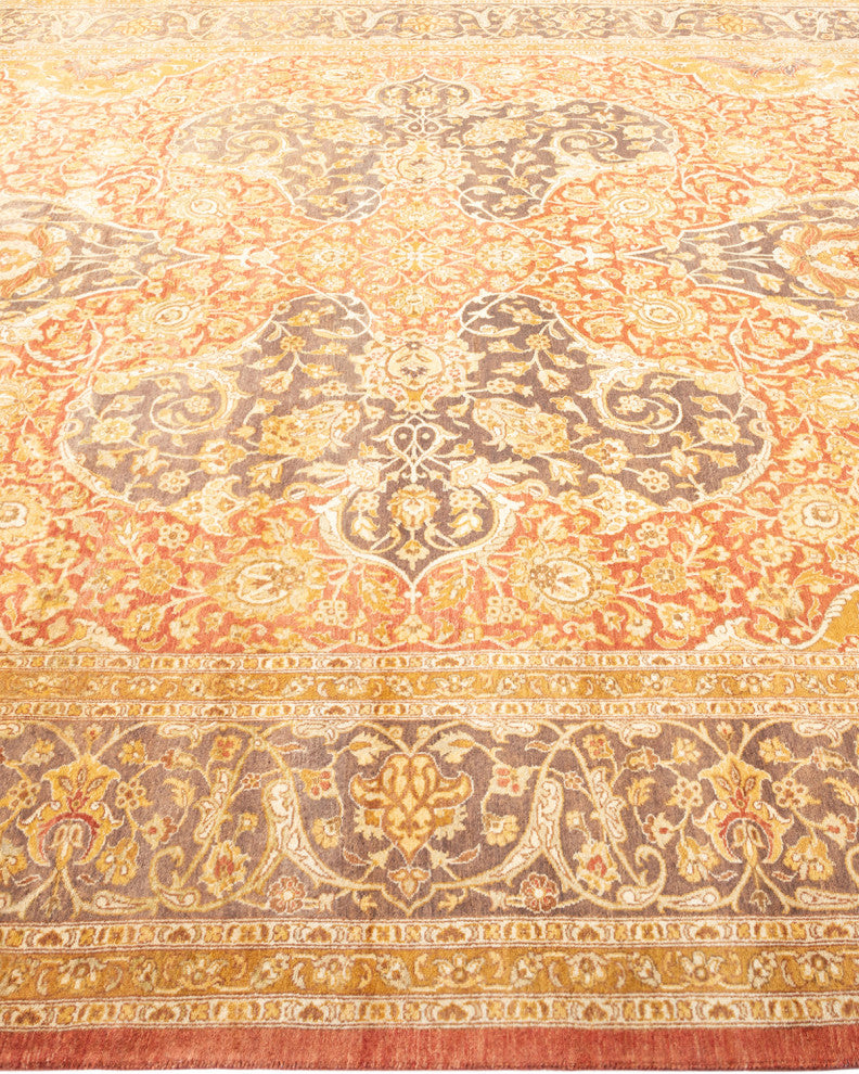 Mogul, One-of-a-Kind Hand-Knotted Area Rug Orange, 8'4"x10'3"