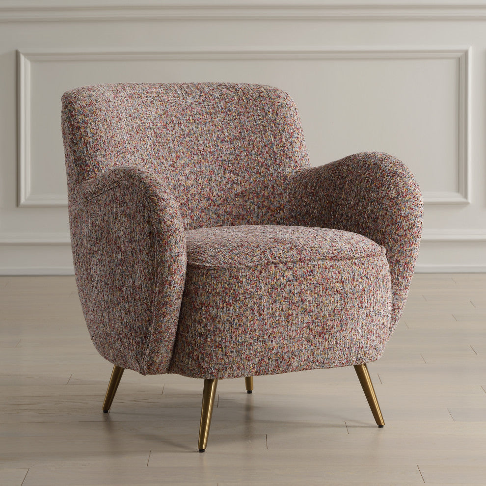 Uttermost Gemstone Confetti Toned Accent Chair