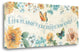 "Butterfly Bloom IV" By Daphne Brissonnet, Giclee Print on Gallery Wrap Canvas