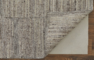 Conor Modern Abstract, Gray/Ivory/Taupe, 9'6"x13'6" Area Rug