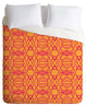 Deny Designs Pattern State Shotgirl Tang Duvet Cover - Lightweight
