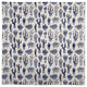 Houseplants On Linen Blue 2 58x58 Tablecloth