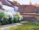 Robert Vonnoh Afternoon Shadows  Grez  France, 21"x28" Gallery Wrapped Canvas