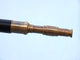 Admiral Floor Standing Antique Brass Telescope 60'', Nautical Telescope