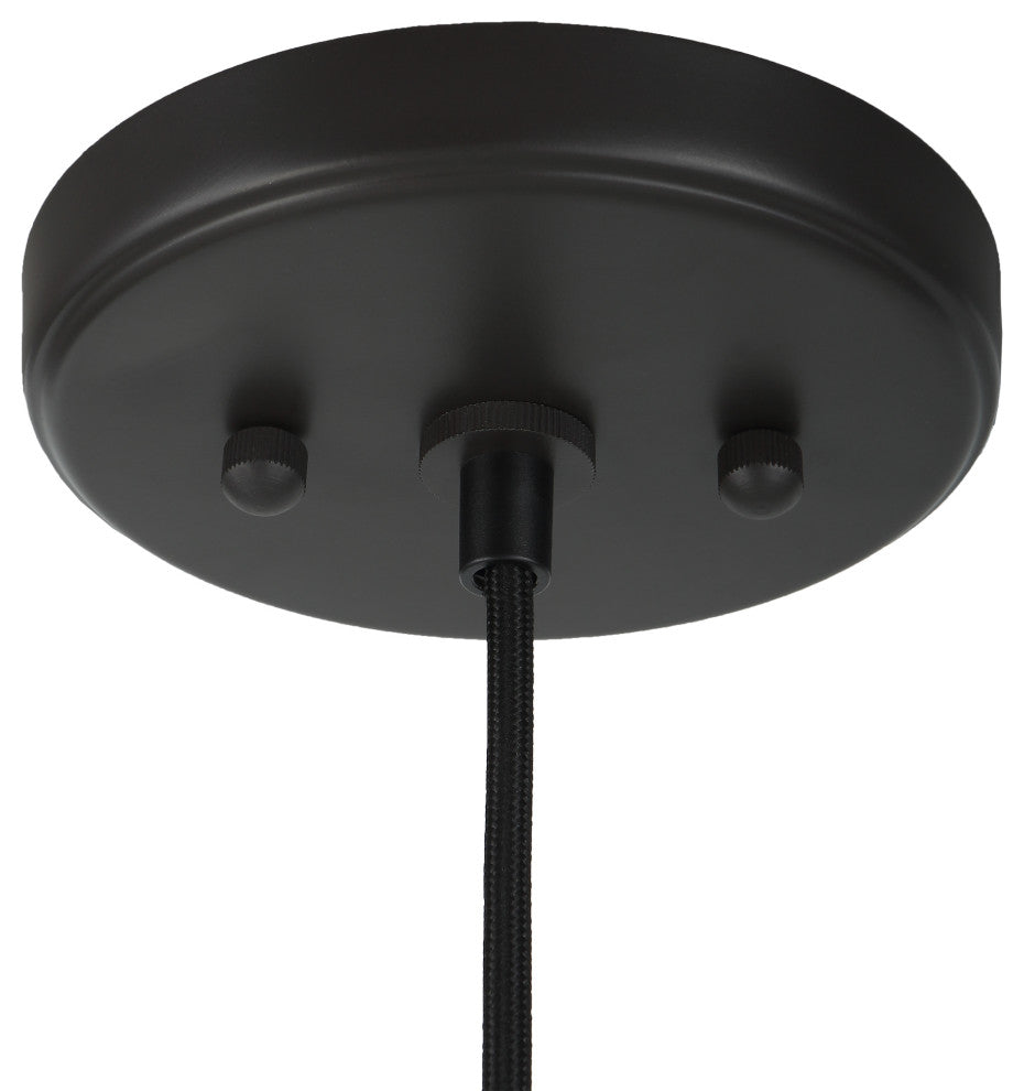 Uttermost Campester 1 Light Watered Glass Mini Pendant