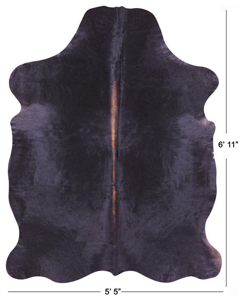 Natural Cowhide Rug 6' 11" X 5' 5" C2379