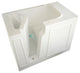MediTub Walk-In 29 x 52 Left Drain White Soaking Walk-In Bathtub