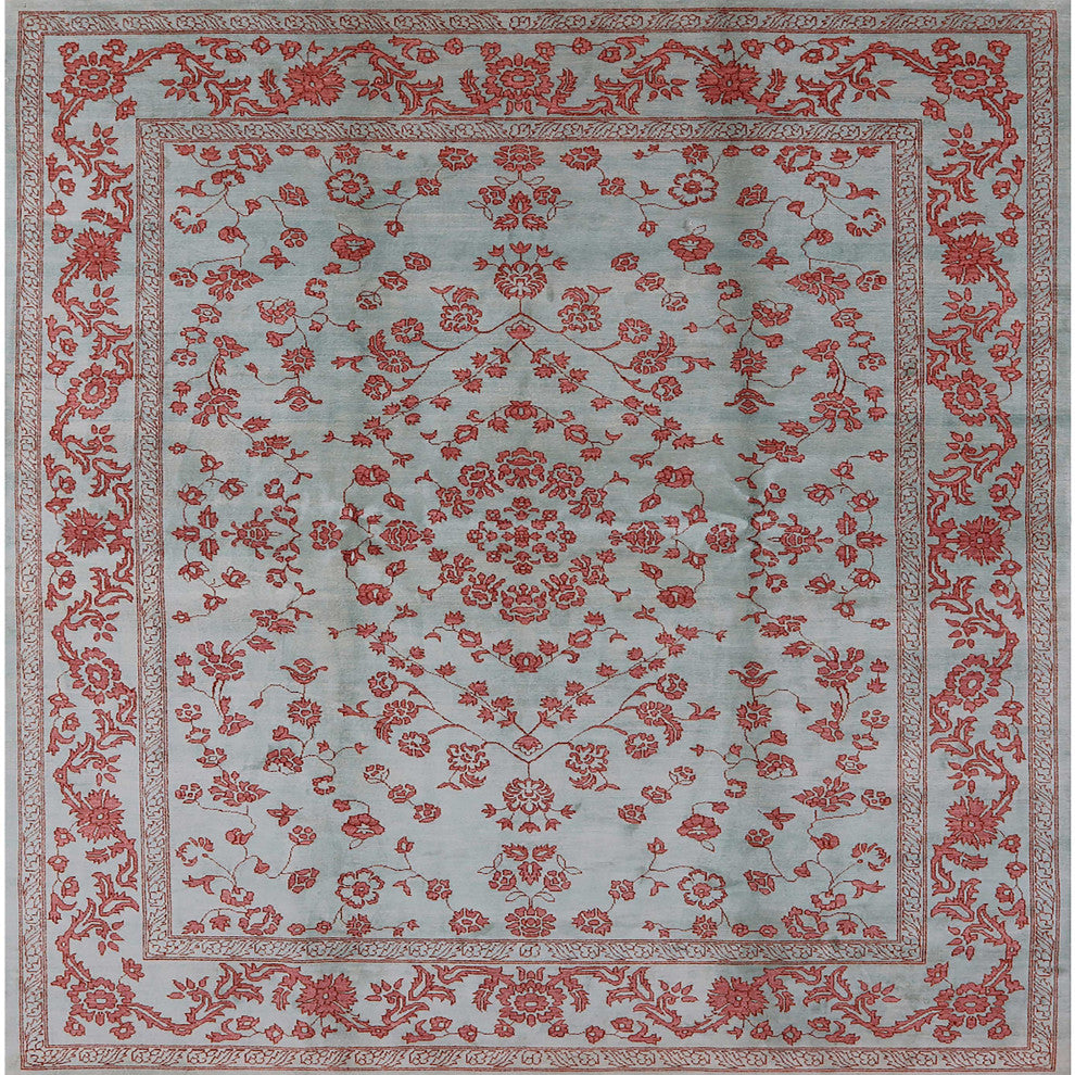Ahgly Company Indoor Square Mid-Century Modern Area Rugs, 5' Square