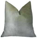 Foxy Arctic Fox White Ivory Handmade Luxury Pillow, 20"x36" King