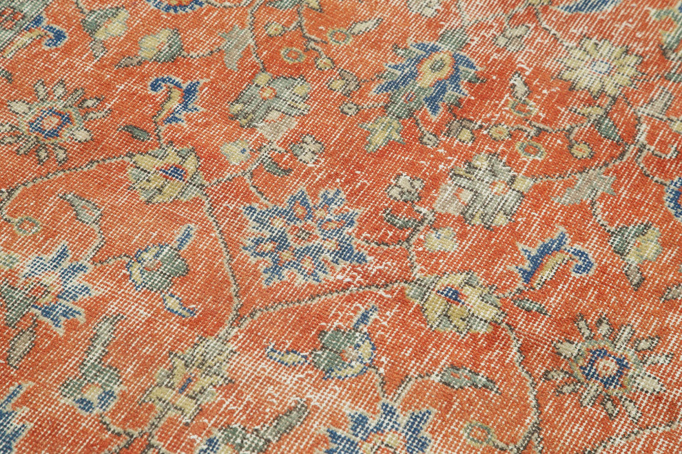 Rug N Carpet - Hand-knotted Anatolian 3' 11" x 6' 6" Vintage Small Area Rug