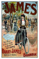 "The "˜James"™ Bicycle" Digital Paper Print by G. Moore, 21"x32"