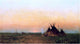 Jules Tavernier Indian Encampment, 15"x30" Wall Decal