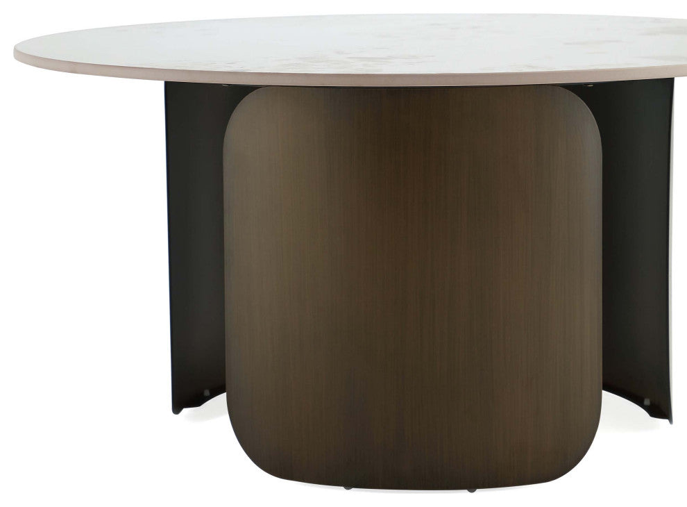 Manhattan Comfort 2-Piece Monica Coffee and End Table