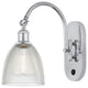 Innovations 518-1W-PC-G382 Castile 1 Light 6" Sconce, Polished Chrome