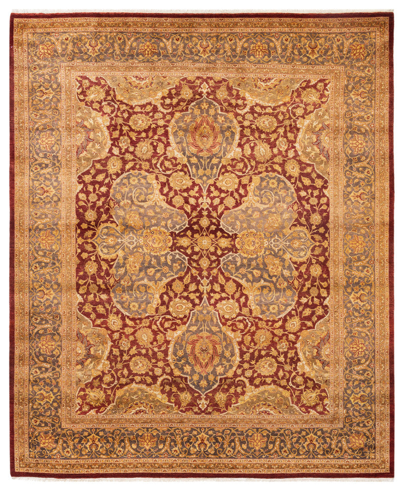 Mogul, One-of-a-Kind Hand-Knotted Area Rug Red, 8'4"x10'2"
