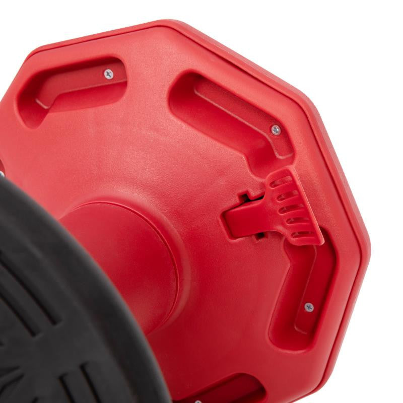 Carter Adjustable Height Kids Flexible Stool 14" 18" Seat Height, Red