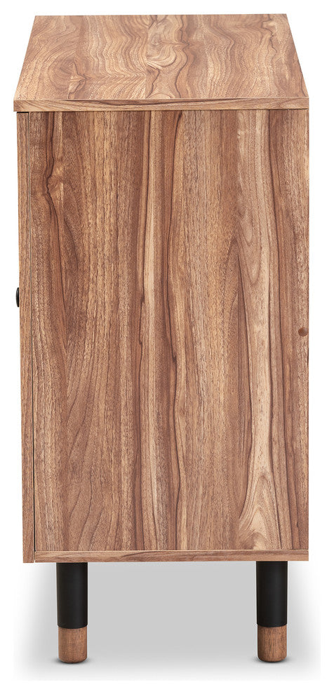 Valina Modern and Contemporary 2-Door Wood Entryway Shoe Storage Cabinet