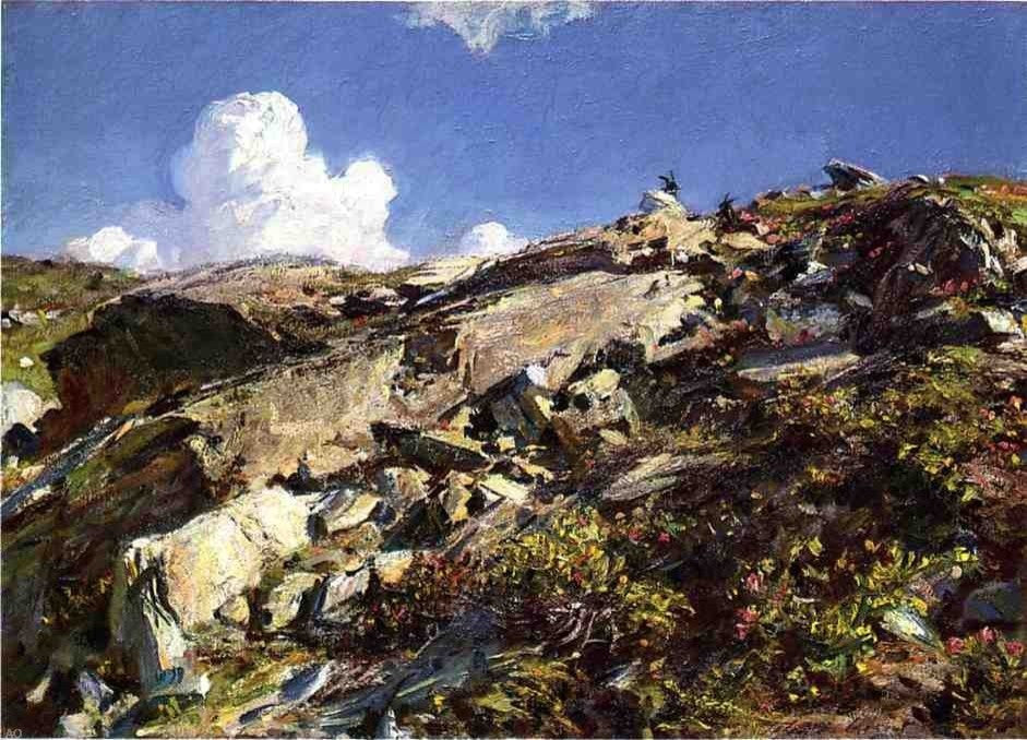 John Singer Sargent In the Alps Wall Decal