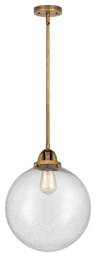 Beacon Mini Pendant, Brushed Brass, Seedy, Seedy