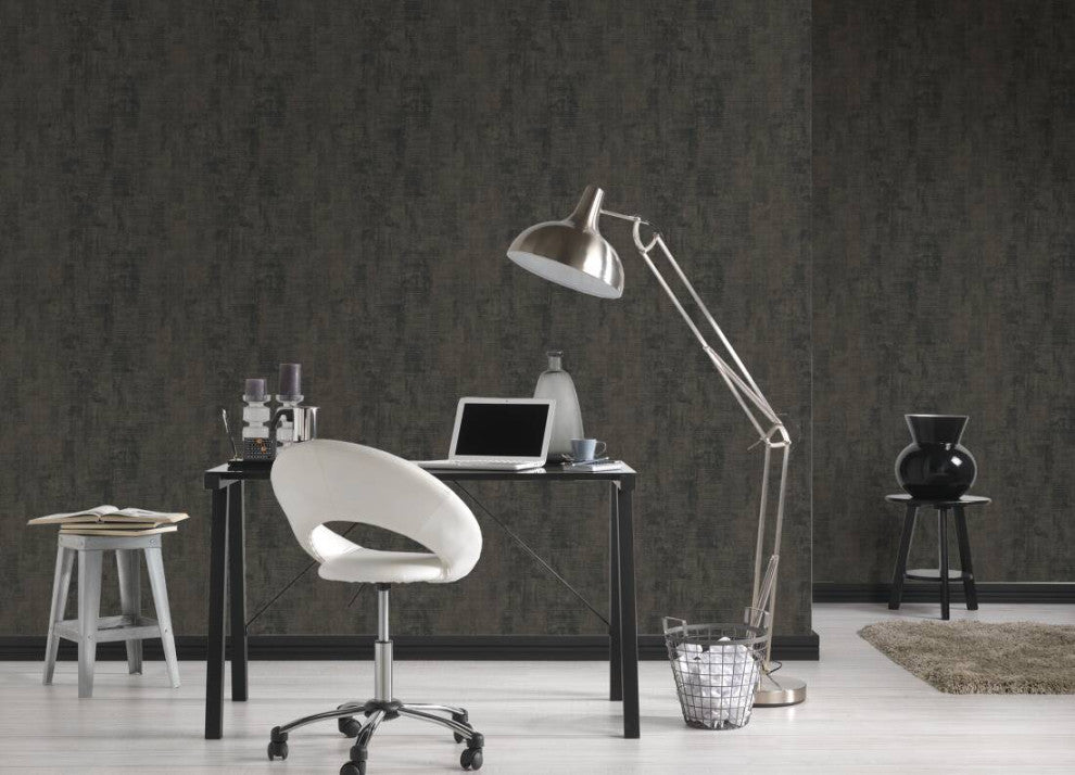Plain Textured Wallpaper Painted Wall, 335944, White Beige Cream, Sample