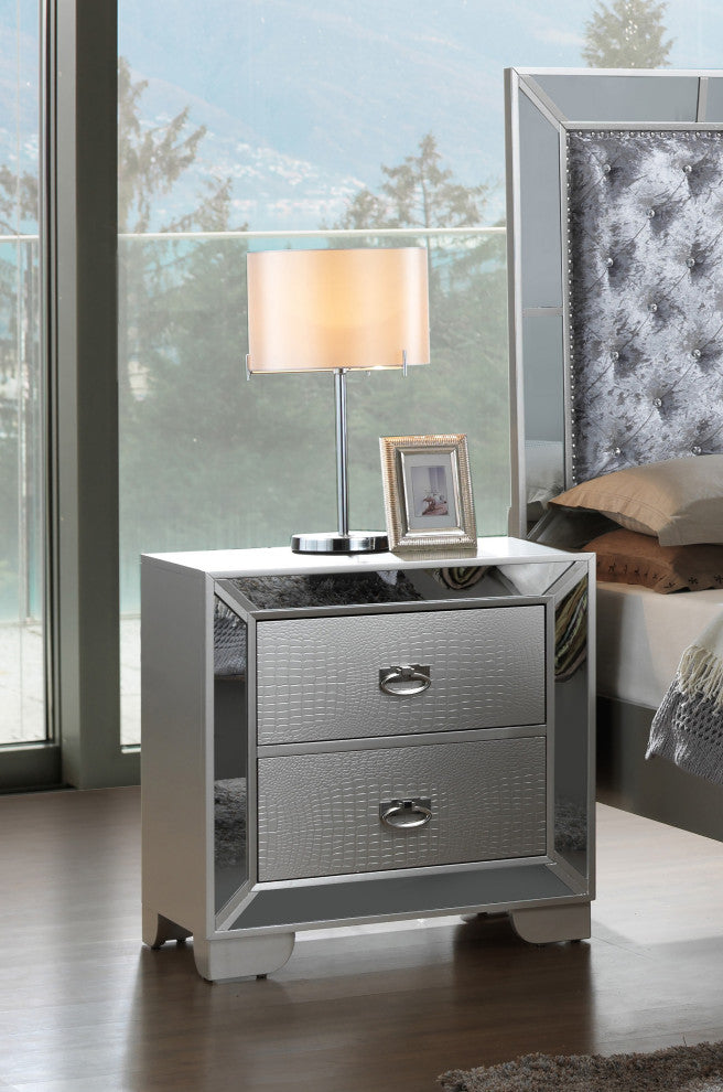 Galera Nightstand, Gray