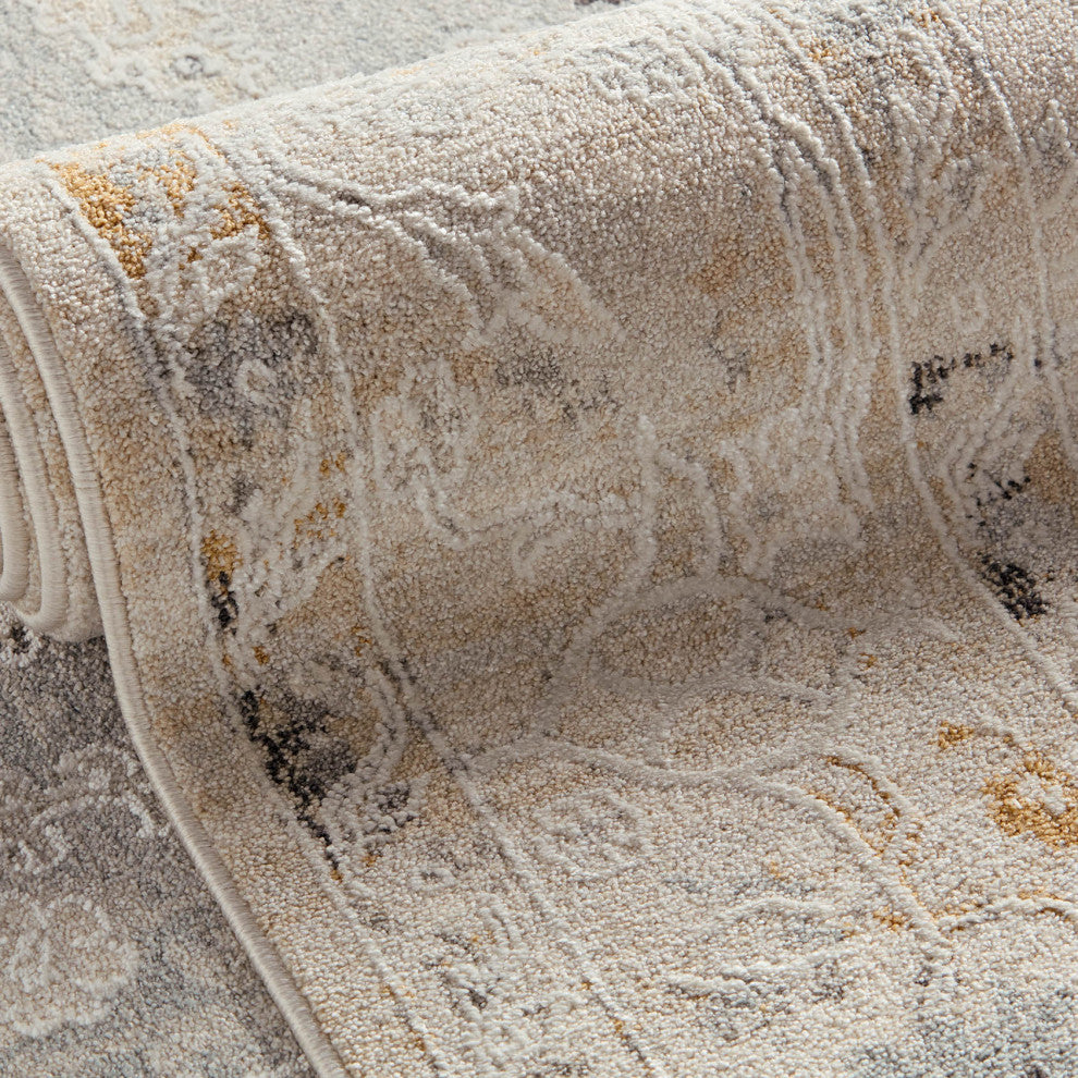 Jaipur Living Ariene Oriental Gray/Cream Area Rug 9'2"X11'9"