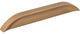 Jeffrey Alexander 484-128160SBZ Elara Cabinet Pull, Satin Bronze